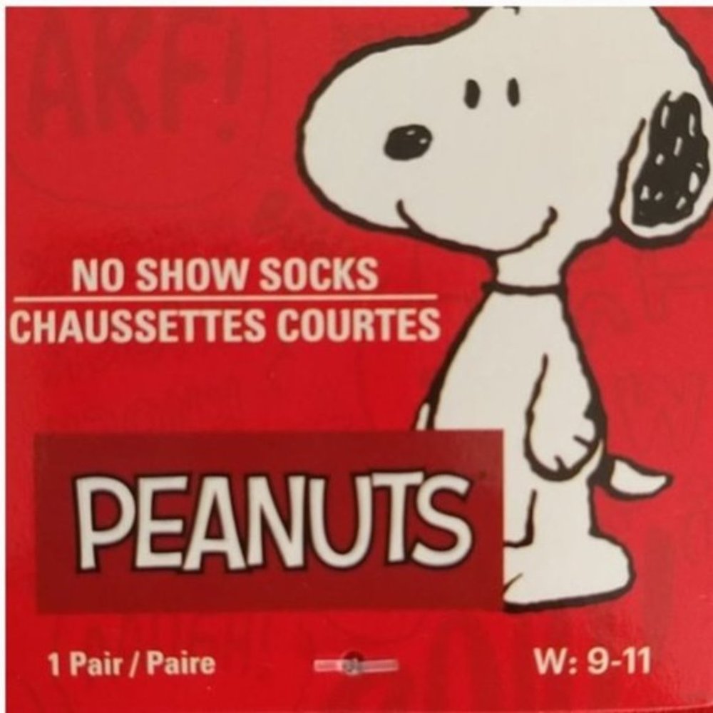 Peanuts Snoopy with a Book Socks - Picture 2 of 3